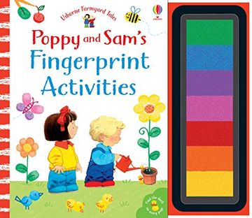 portada Poppy and Sam's Fingerprint Activities (Farmyard Tales Poppy and Sam) (en Inglés)