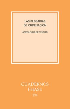 portada plegarias de ordenacion, las (in Spanish)