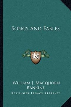 portada songs and fables (in English)