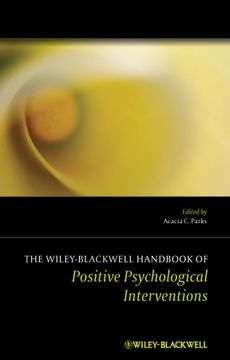 portada The Wiley - Blackwell Handbook Of Positive Psychological Interventions (en Inglés)