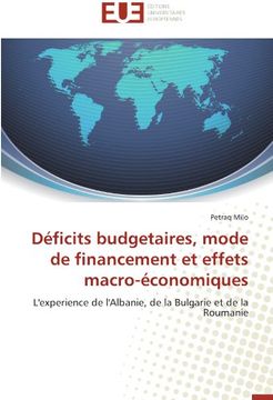portada Deficits Budgetaires, Mode de Financement Et Effets Macro-Economiques