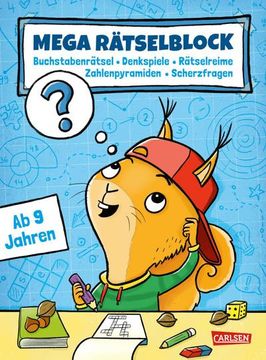 portada Mega Rätselblock - Buchstabenrätsel, Denkspiele, Zahlenpyramiden, Rätselreime, Scherzfragen (en Alemán)