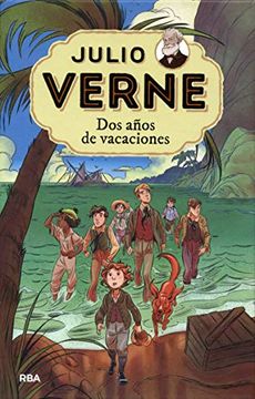 portada Julio Verne - Dos años de vacaciones (edición actualizada, ilustrada y adaptada) (in Spanish)