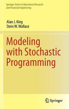 portada modeling with stochastic programming (en Inglés)