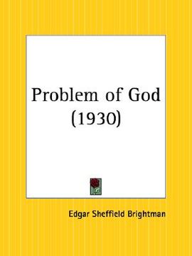 portada problem of god (in English)