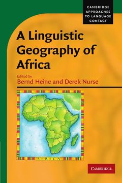 portada A Linguistic Geography of Africa Paperback (Cambridge Approaches to Language Contact) (en Inglés)