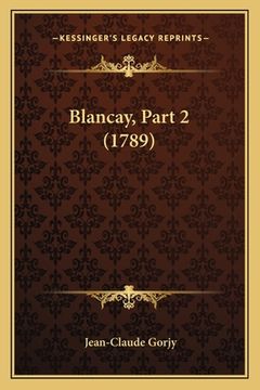 portada Blancay, Part 2 (1789) (en Francés)