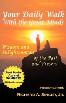 portada your daily walk with the great minds: wisdom and enlightenment of the past and present (pocket edition) (in English)