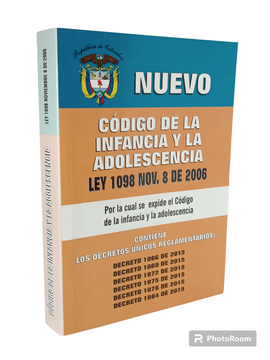portada CÓDIGO DE LA INFANCIA Y LA ADOLESCENCIA (in Spanish)