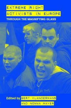 portada extreme right activists in europe: through the magnifying glass (en Inglés)