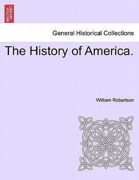 portada the history of america. (en Inglés)