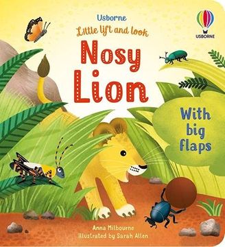 portada Little Lift and Look Nosy Lion: 1 (en Inglés)