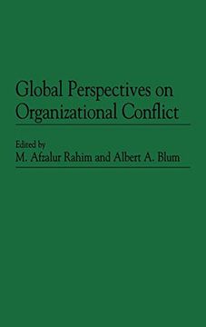 portada Global Perspectives on Organizational Conflict (en Inglés)