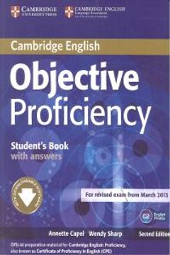 portada objective proficiency st+key+downloadble software (en Inglés)