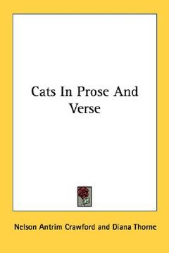 portada cats in prose and verse (en Inglés)