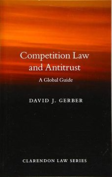 portada Competition law and Antitrust (Clarendon law Series) (en Inglés)