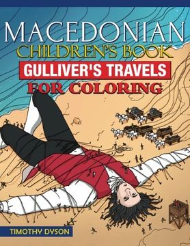 portada Macedonian Children's Book: Gulliver's Travels for Coloring