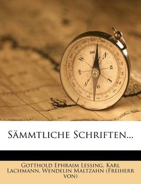 portada Gotthold Ephraim Lessing's sämmtliche Schriften. (in German)