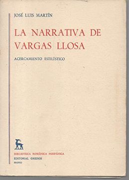 portada Narrativa de Vargas Llosa,