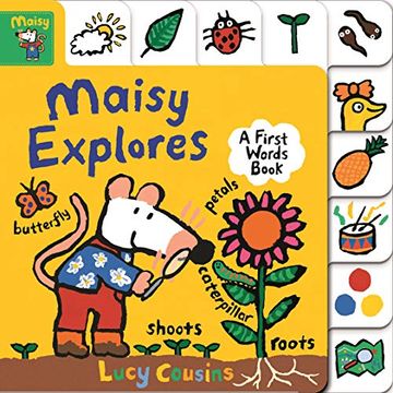 portada Maisy Explores: A First Words Book (en Inglés)
