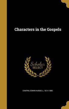 portada Characters in the Gospels (in English)