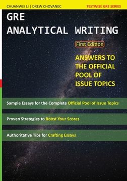 portada GRE Analytical Writing: Answers to the Official Pool of Issue Topics (en Inglés)