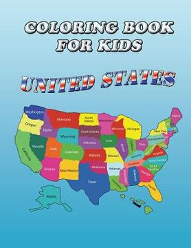 portada Coloring Book for Kids: United States: Kids Coloring Book