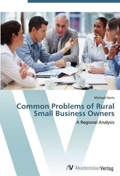 portada Common Problems of Rural Small Business Owners: A Regional Analysis
