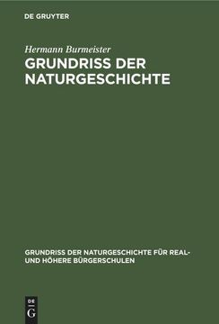 portada Grundriss der Naturgeschichte (en Alemán)