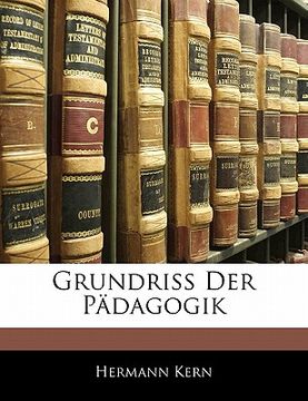 portada Grundriss Der Padagogik (in German)