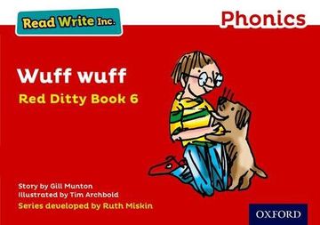 portada Read Write Inc. Phonics: Red Ditty Book 6 Wuff Wuff (Read Write Inc. Phonics) (en Inglés)