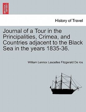 portada journal of a tour in the principalities, crimea, and countries adjacent to the black sea in the years 1835-36.