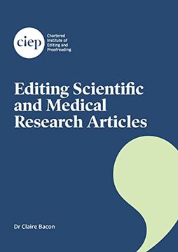 portada Editing Scientific and Medical Research Articles (en Inglés)