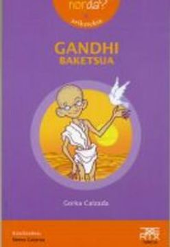 portada Gandhi Baketsua (en Euskera)