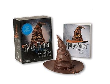 portada Harry Potter Talking Sorting hat and Sticker Book: Which House are You? (rp Minis) 