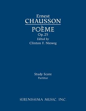 portada Poeme, Op.25: Study score (in English)