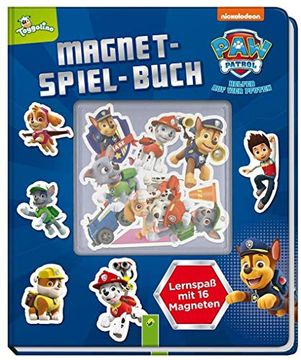 portada Paw Patrol Magnet-Spiel-Buch: Lernspaß mit 16 Magneten (en Alemán)