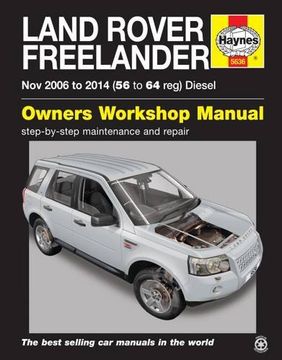 portada Land Rover Freelander Diesel Service and Repair Manual: 2006 - 2014 (Haynes Service and Repair Manuals)