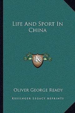 portada life and sport in china (en Inglés)