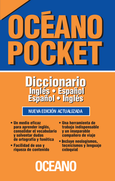 portada DICC- POCKET INGLES/ESP- TR- BICOLOR (en Inglés)