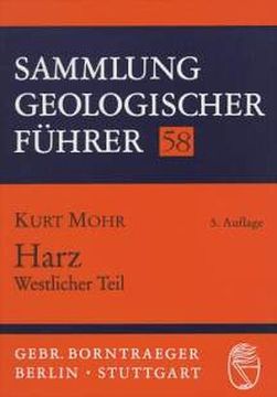 portada Sammlung Geologischer Führer, Bd. 58, Harz, Westlicher Teil (en Alemán)