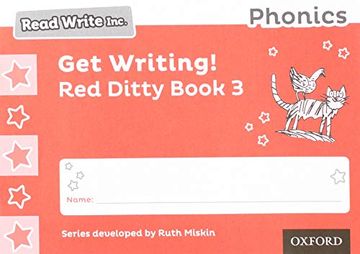 portada Read Write Inc. Phonics: Get Writing! Red Ditty Book 3 Pack of 10 