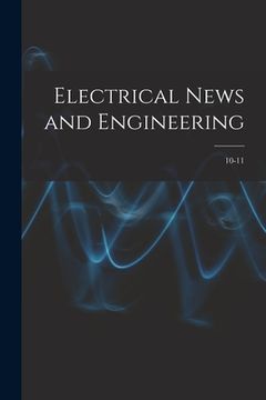 portada Electrical News and Engineering; 10-11 (en Inglés)