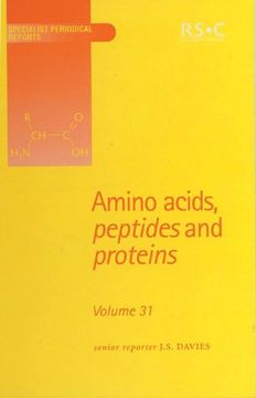 portada Amino Acids, Peptides and Proteins: Volume 31 (in English)