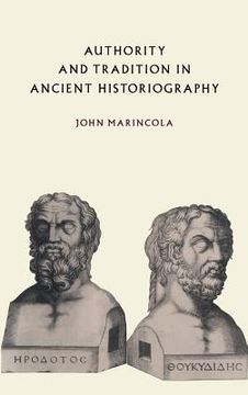 portada Authority and Tradition in Ancient Historiography 