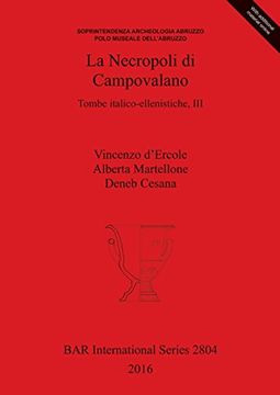 portada La Necropoli di Campovalano: Tombe italico-ellenistiche, III (BAR International Series)