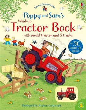 portada Poppy and Sam's Wind-Up Tractor Book (Farmyard Tales Poppy and Sam) (en Inglés)