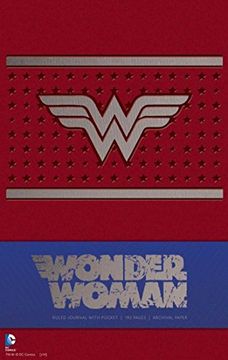 portada Wonder Woman Hardcover Ruled Journal (Insights Journals) (en Inglés)