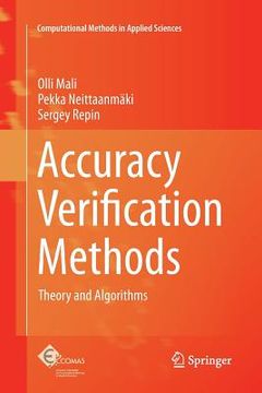 portada Accuracy Verification Methods: Theory and Algorithms (in English)