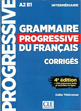portada Grammaire Progressive du Francais - Nouvelle Edition: Corriges Intermedi (en Francés)